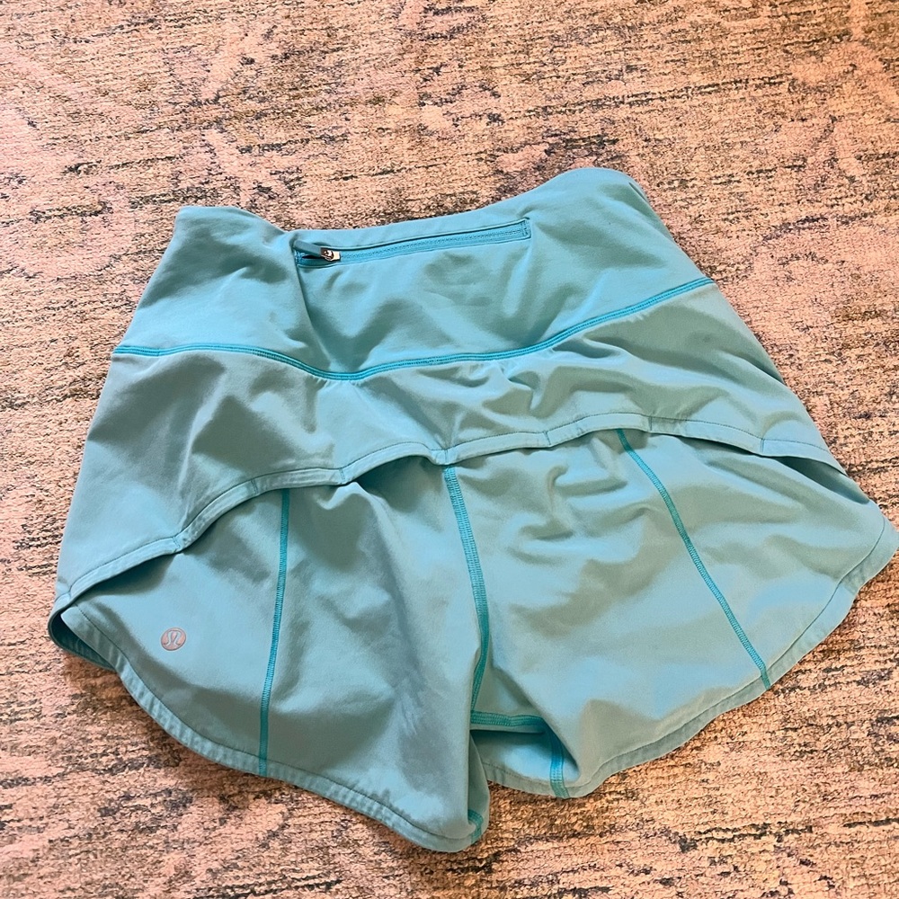Lululemon Women's Blue Athletic Shorts